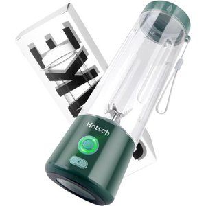 Portable Blender USB Rechargeable, Personal Size Blender , 20Oz (Green)